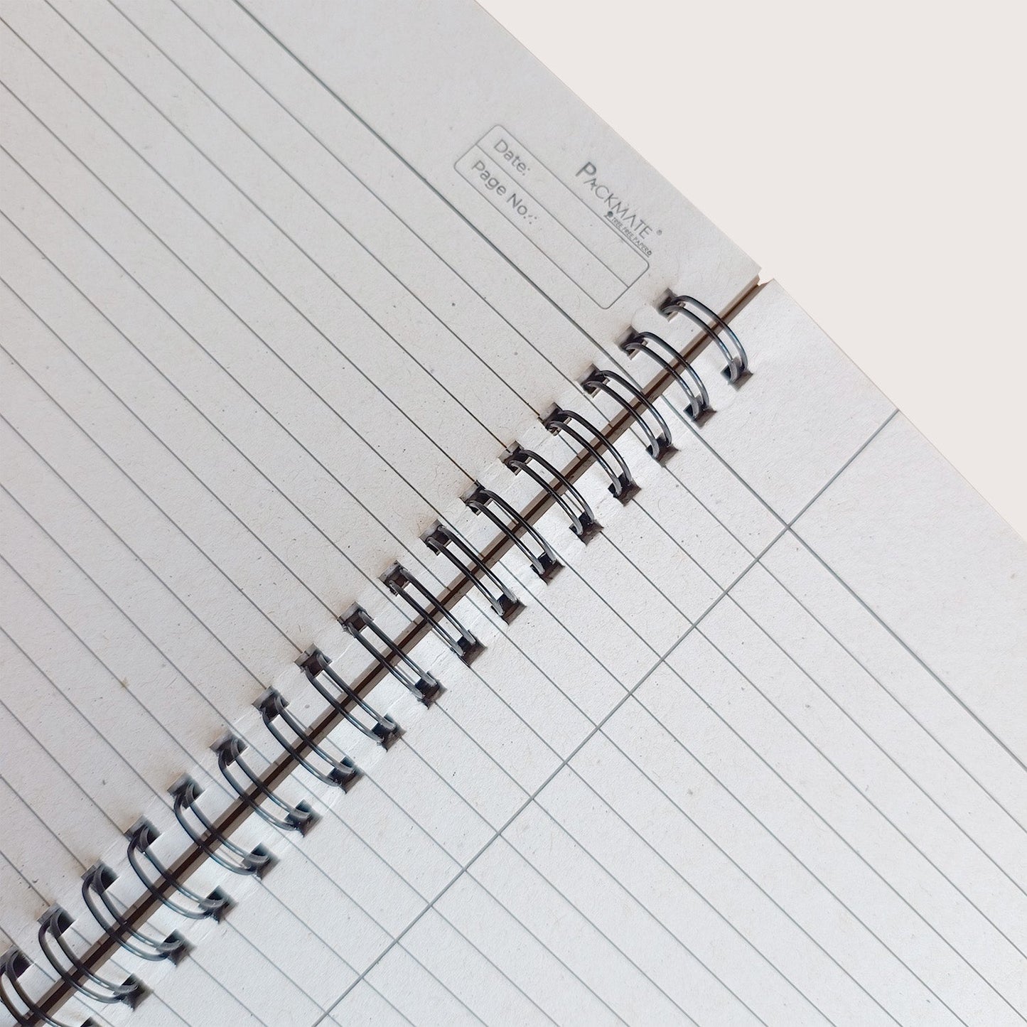 Packmate A4 Wiro Exercise Book - Ruled - Made From 100% Recycled Paper