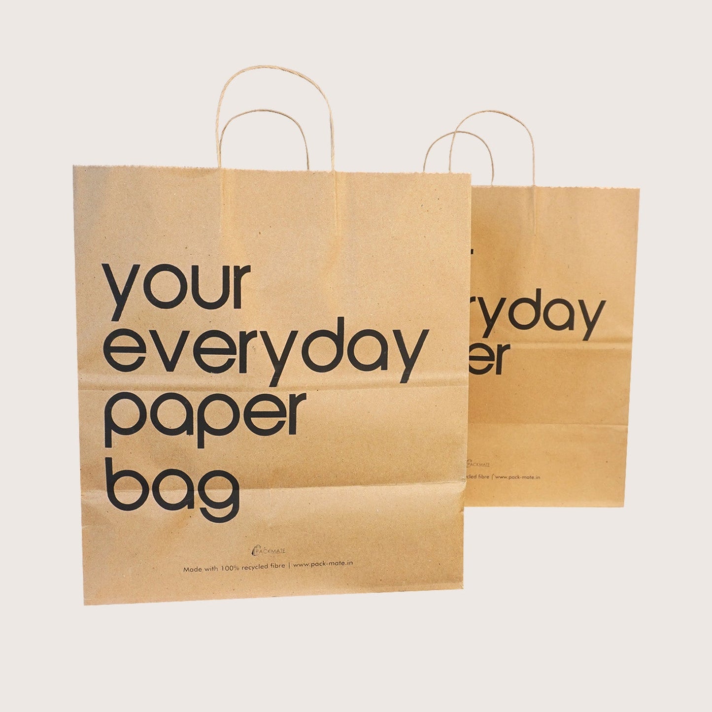 Packmate Carry Bag (Pack of 5) Made From 100% Recycled Paper
