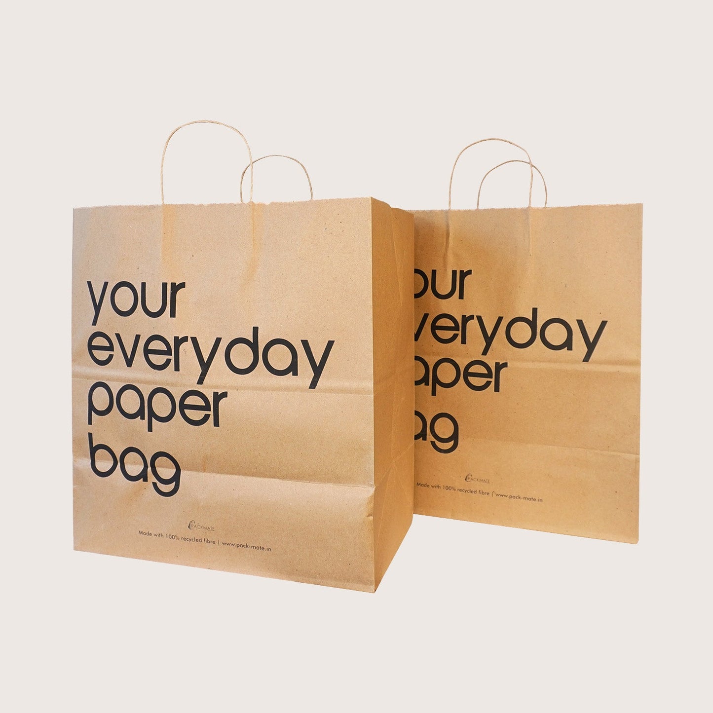 Packmate Carry Bag (Pack of 5) Made From 100% Recycled Paper