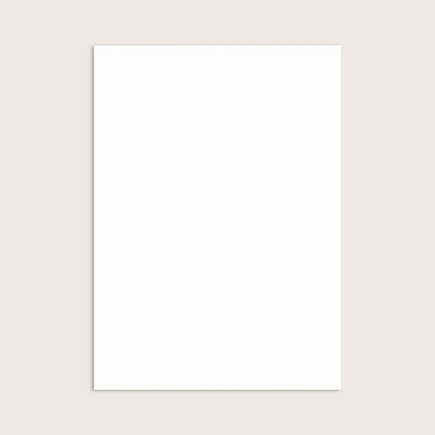 Packmate Silvercote Shine White A4 Sheet Packet, 100 Sheets | Made From 100% Recycled Paper