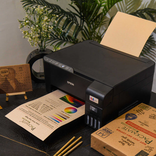 Packmate Gold Copier - Legal,1 Ream, 500 Sheet (Not Bright White) | Made From 100% Recycled Paper