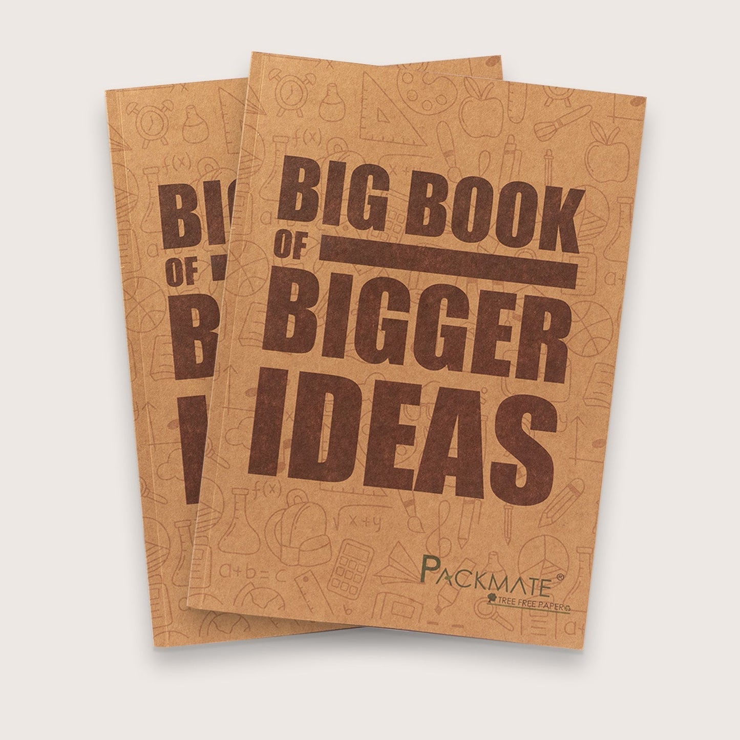 Packmate A4 Exercise Book - Ruled (Pack of 3) Made From 100% Recycled Paper