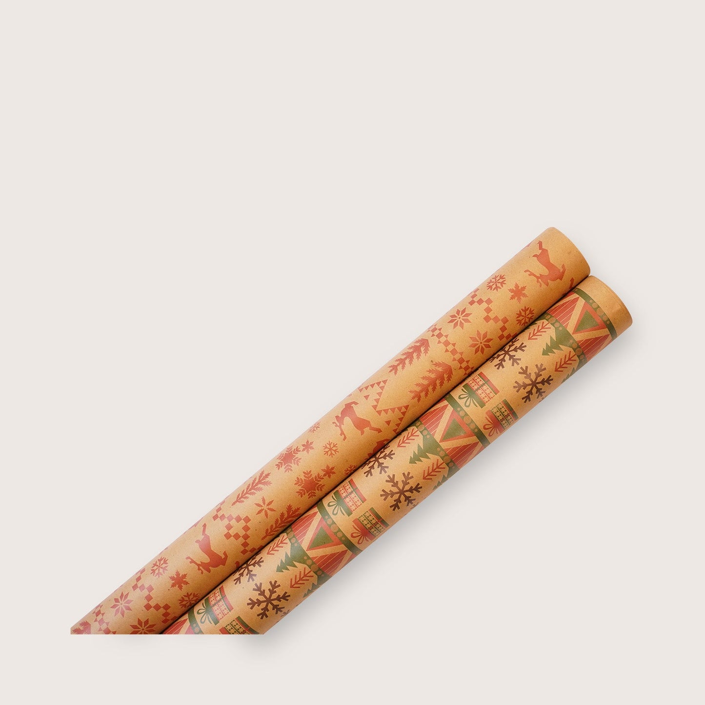 Packmate Gift Wrapping Paper (Pack of 4 Sheets) Made From 100% Recycled Paper