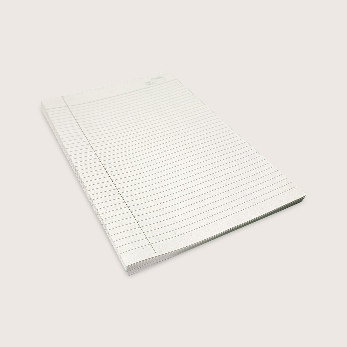 Packmate Unbleached Natural White Ruled A4 Project Sheets (Not Bright White) - 80 GSM, 100 Sheets