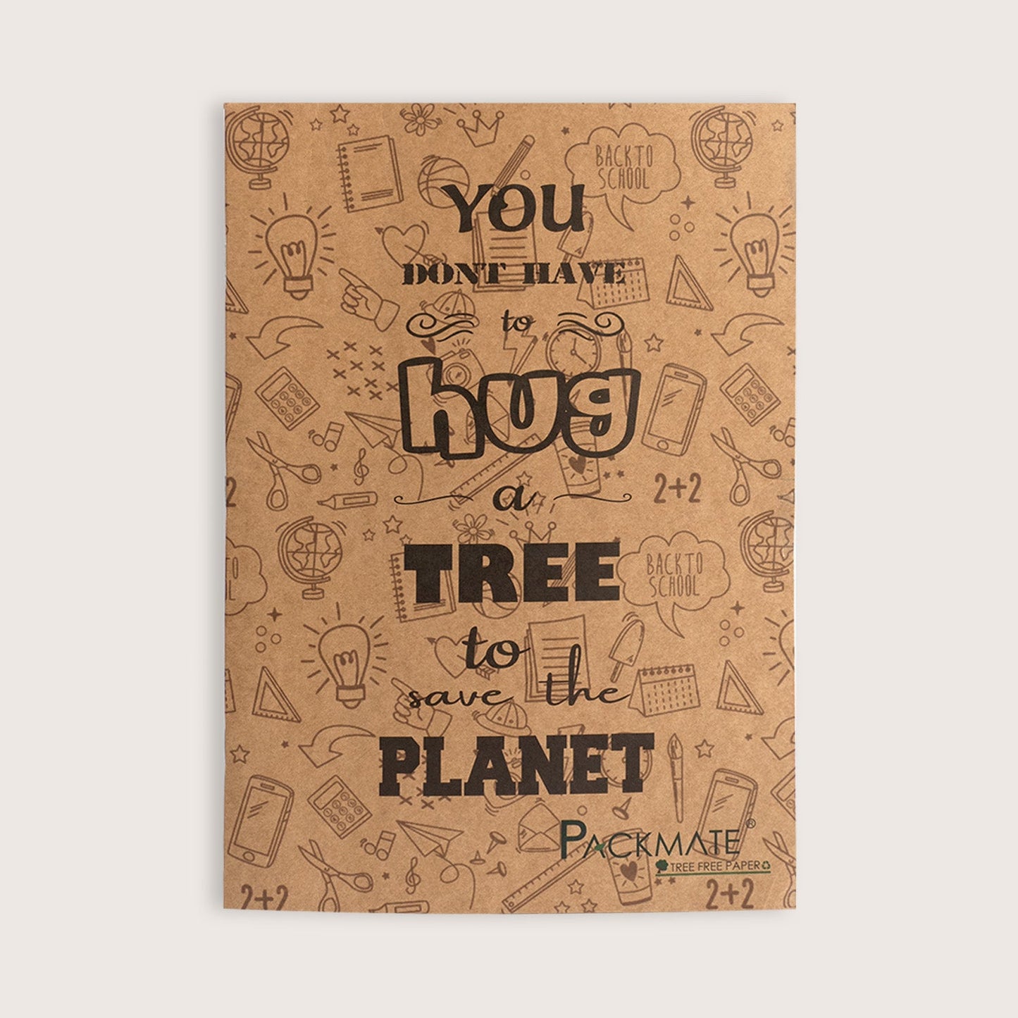 Packmate A4 Exercise Book - Ruled (Pack of 3) Made From 100% Recycled Paper