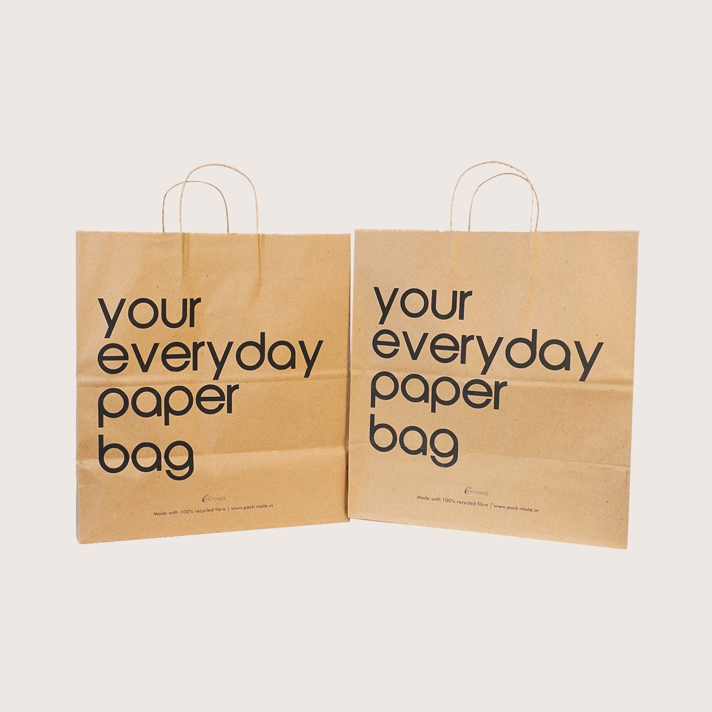 Packmate Carry Bag (Pack of 5) Made From 100% Recycled Paper