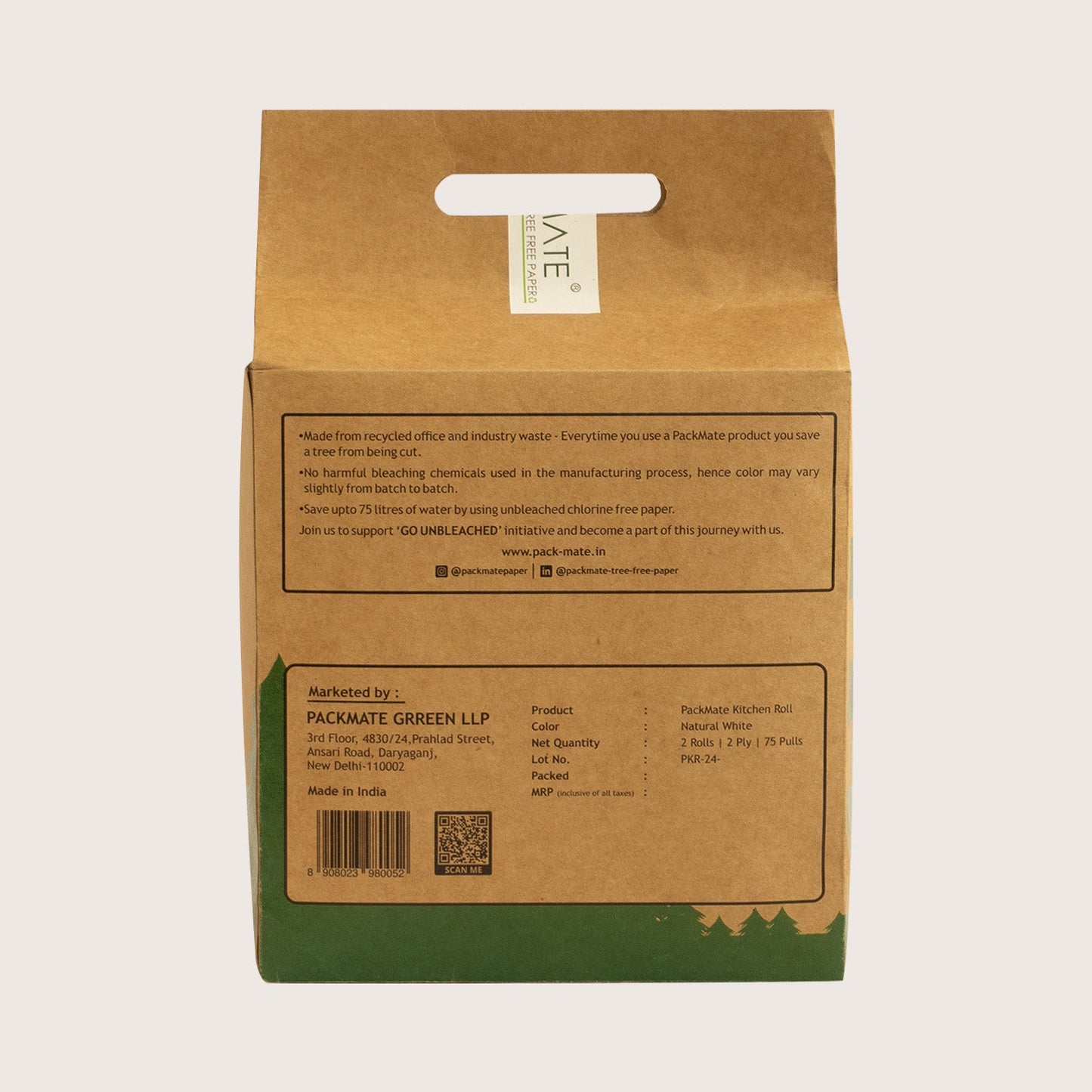 Packmate Tissue Paper for Kitchen | Kitchen Towels | Made From 100% Recycled Paper