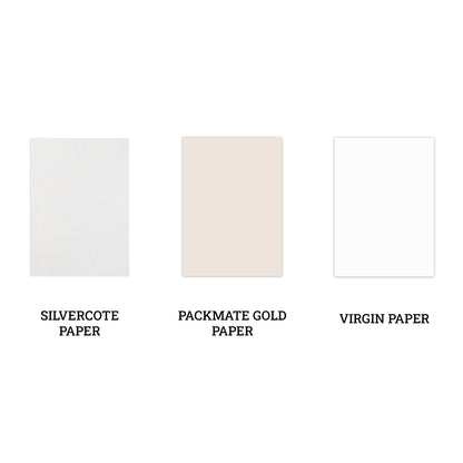 Packmate A4 Copier Combo (1 Silvercote + 1 Gold) Made From 100% Recycled Paper