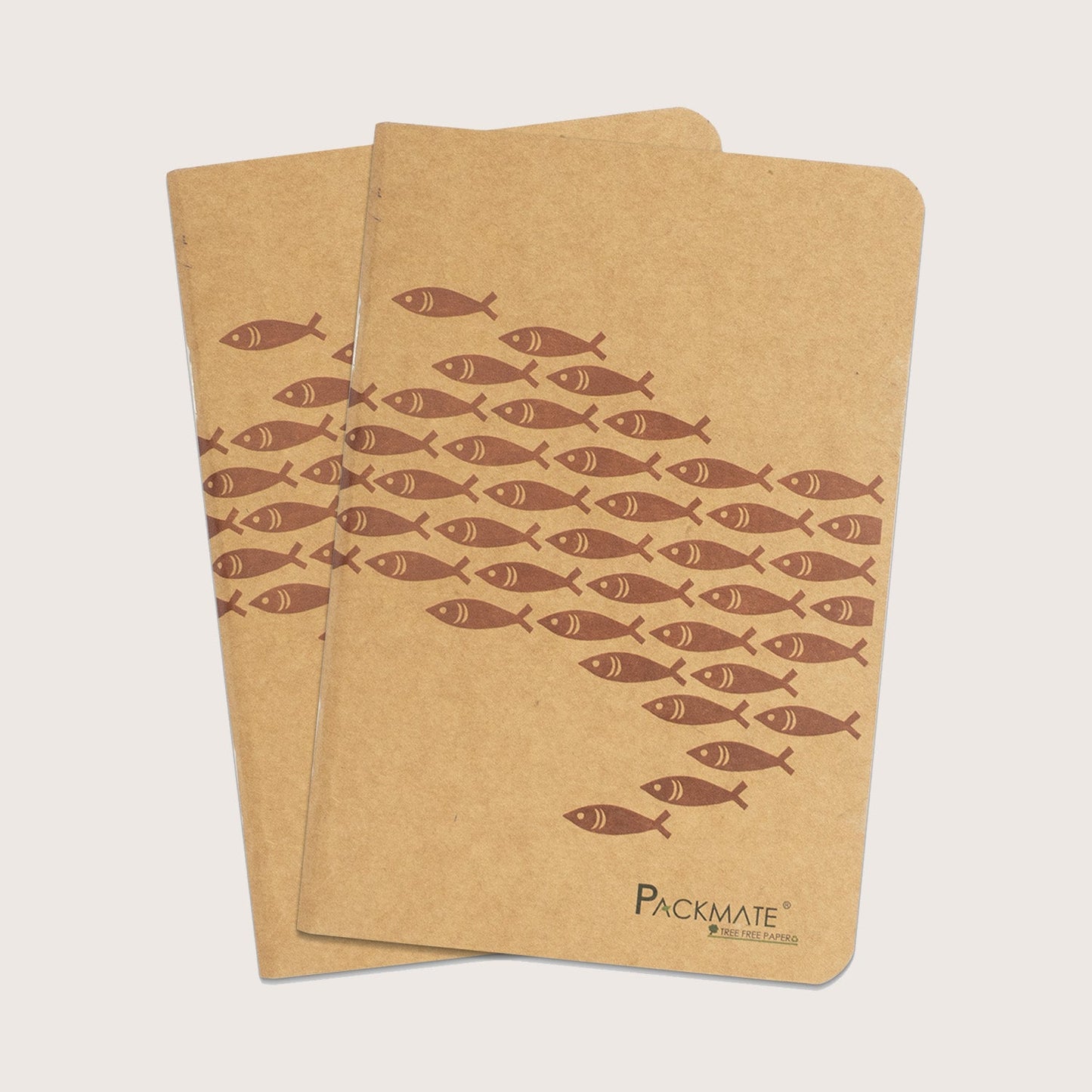 Packmate Unruled Notepad (Pack of 5)  Made From 100% Recycled Paper